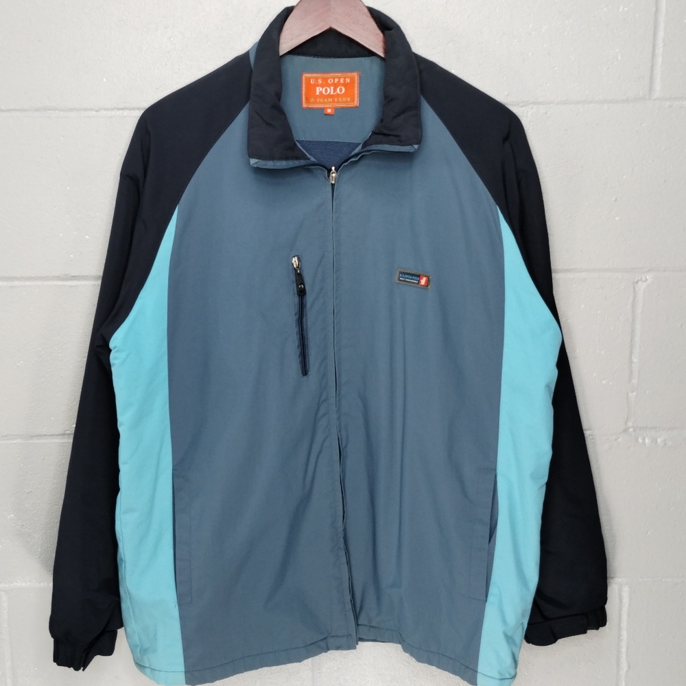 U.S. Open Polo zip up jacket mens size medium